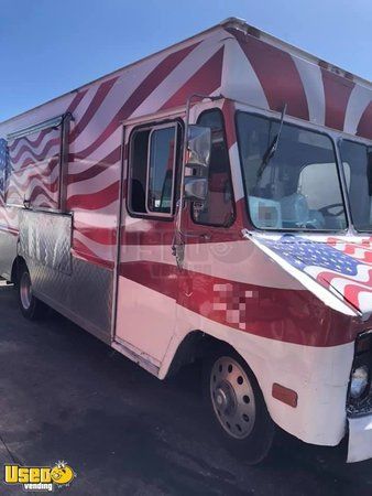 Permitted Vintage Chevrolet GMC Step Van Kitchen Food Truck