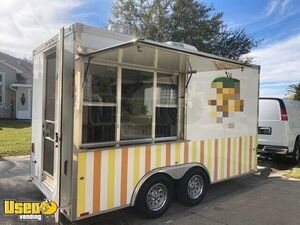 2016 Worldwide 7' x 14' Food Concession Trailer with Pro Fire Suppression