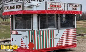 Carnival Style 2002 - 7' x 11' Food Trailer / Italian Ice Concession Trailer