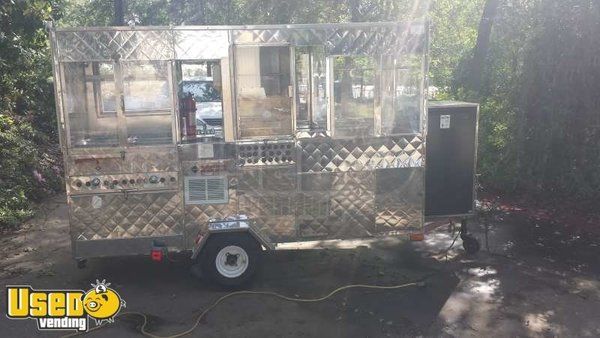 Stainless Towable Compact Concession Trailer