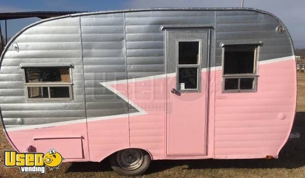 Vintage 1958 - 14' Food Concession Trailer