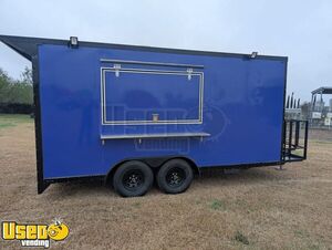 NEW - 2025 8.5' x 16' Kitchen Concession Trailer | Mobile Vending Unit