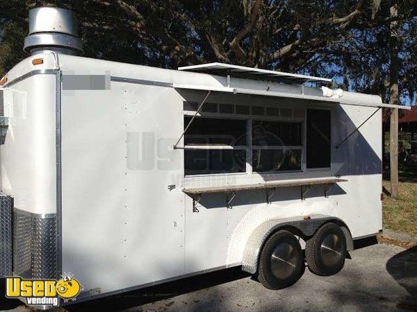 2014 - Homesteader 7' x 16' Mobile Kitchen Concession Trailer