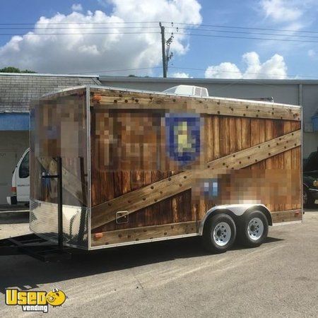 2016 - 8.6' x 16' Food Concession Trailer