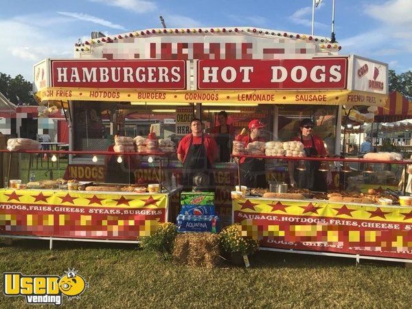 8' x 20' Food Concession Trailer