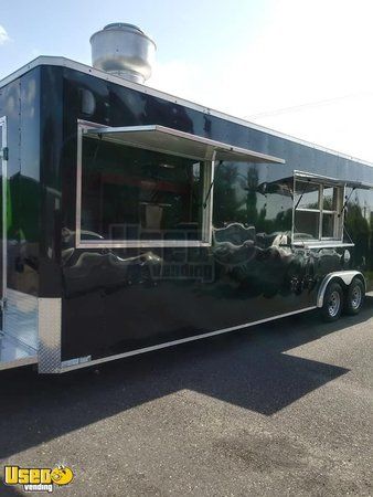 8' x 20' Custom-Built Food Concession Trailer/New Mobile Commercial Kitchen Unit