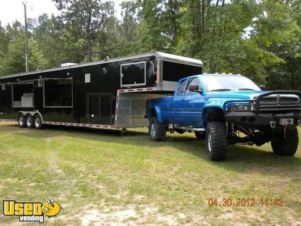 2002- Haulmark 42' Concession Trailer Mobile Kitchen