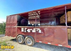 8' x 20' Barbecue Food Concession Trailer | Mobile BBQ Unit