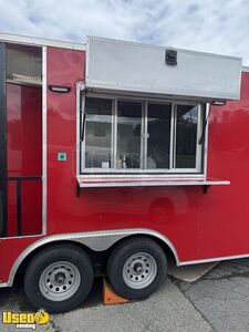 Like New - 2024 8.5' x 20' Barbecue Food Trailer with Fire Suppression System