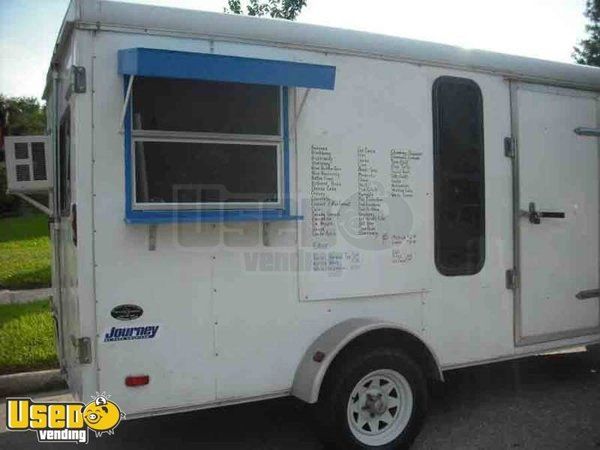 PACE AMERICAN 2003 Shaved Ice Concession Trailer Business