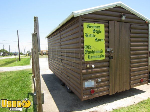 18' x 8' Kettle Corn Concession Trailer