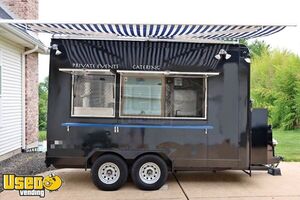 2021 8' x 14' Custom Fully Equipped Food Concession Trailer Mobile Kitchen