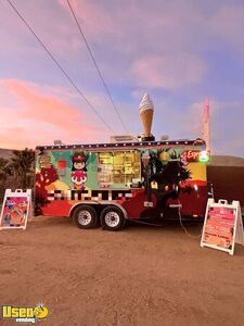 PERMITTED MAJOR COUNTIES - 2005 8' x 19' Ice Cream/Shaved Ice Concession Trailer w/ HCD Insignia