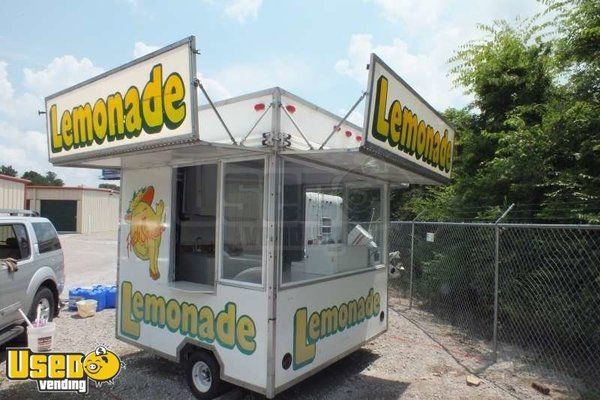 8' x 8' Lemonade Concession Trailer