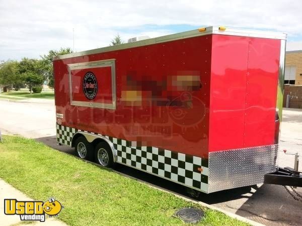 8.5' x 16' Food Concession Trailer