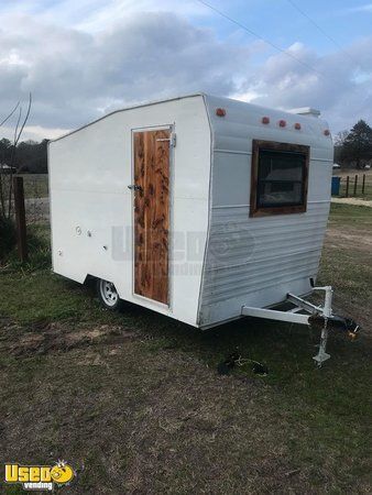 Vintage 1972 Shasta 10' Food Concession Trailer