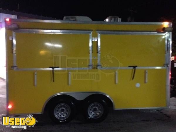 2012 - 8.5' x 16' Food Concession Trailer