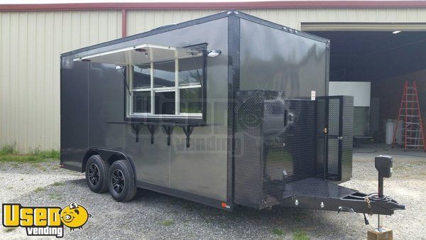 NEW 2017 - 8.5' x 17' Food Concession Trailer