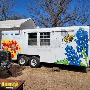 8' x 20' Kitchen Food Trailer with Bathroom | Food Concession Trailer