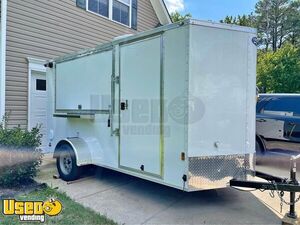 Clean and Well-Maintained 2022 6' x 12' Continental Cargo Concession Trailer