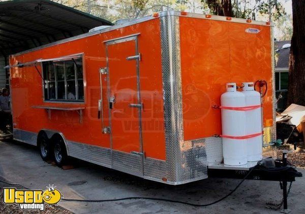 2012 - 24' x 8.5' Freedom Mobile Kitchen Concession Trailer