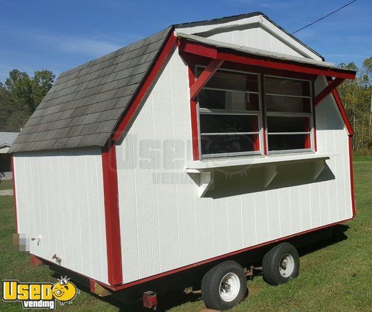 8' x 12' Food Concession Trailer