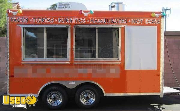 2012 - 8.5 x 14' Custom Built MFU Concession Trailer