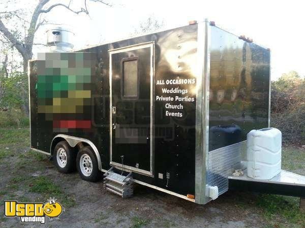 2011 - 16' x 8' Custom Built Carolina Concession Trailer