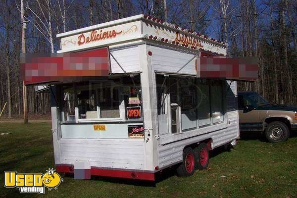 Penn 8 x 16 Concession Trailer