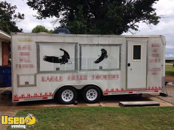 18' Doolittle BBQ Trailer with Smoker