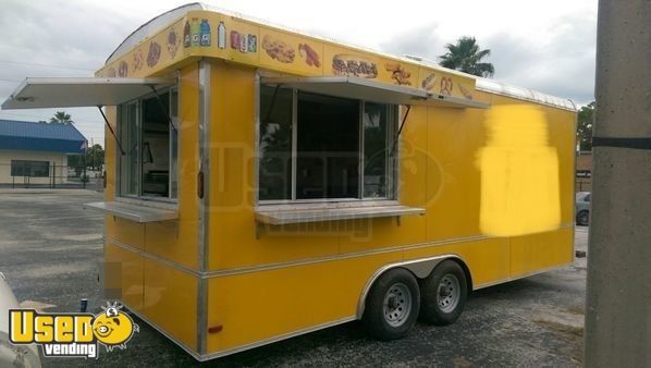 8' x 20' Food Concession Trailer