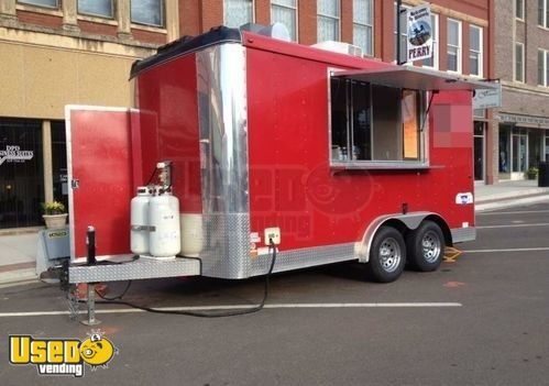 7' x 14' Food Concession Trailer