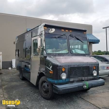 2003 P42 Step Van Kitchen Food Truck / Used Mobile Food Unit
