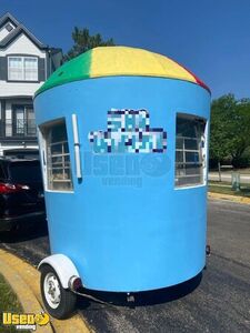 Charming - 8.5' x 10' Shaved Ice Trailer | Snowball Concession Trailer