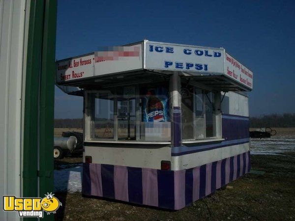 2001 - 16' x 7' Wells Cargo Food Concession Trailer