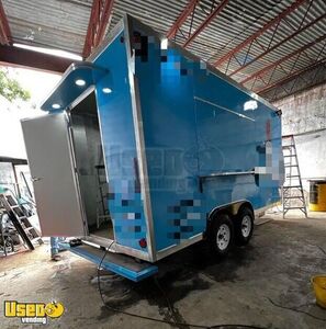 NEW - 8' x 16' Kitchen Food Concession Trailer with Pro-Fire Suppression