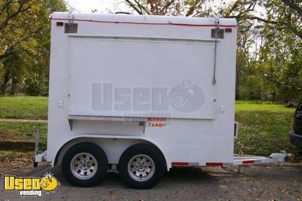 9' x 6' Shaved Ice Concession Trailer