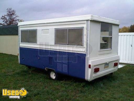 10' x 7' x 13' Concession Trailer