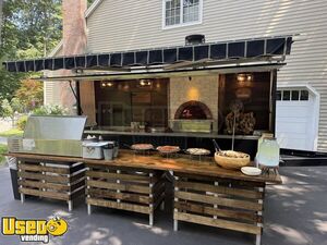 Custom Built - 2025 8' x 19' Wood Fired Mugnaini Pizza Concession Trailer with 3 Beer Taps