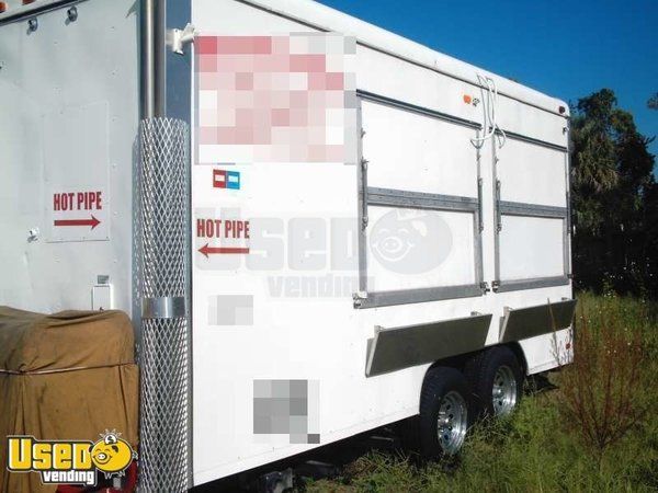 1989 - 16' x 8' Haulmark Food Concession Trailer