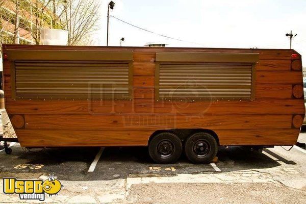 2000 - 22' x 8' Prowler Log Cabin Concession Trailer