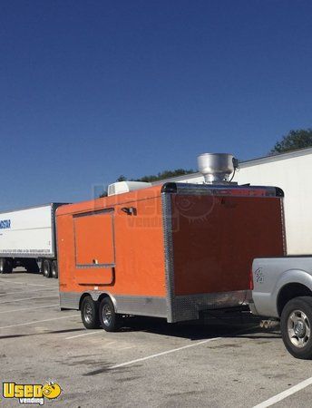 2018 - 8' x 18' Food Concession Trailer Mobile Kitchen