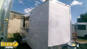 NEW 2024 Freedom 7.5' x 16' Food Concession Trailer Mobile Kitchen