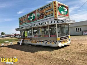 Eye Catching - Carnival Style Kitchen Food Trailer | Concession Trailer