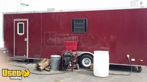 8.5' x 24' Food Concession Trailer