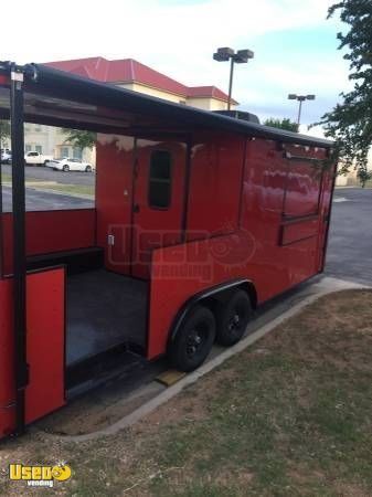 2017 - 22' Food Concession Trailer with Porch