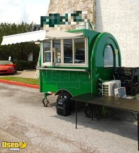 Compact - 6.5' x 7'  Food Concession Trailer Mobile Street Vending Unit