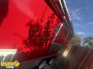 2025 7' x 14' Kitchen Food Concession Trailer with Pro-Fire System