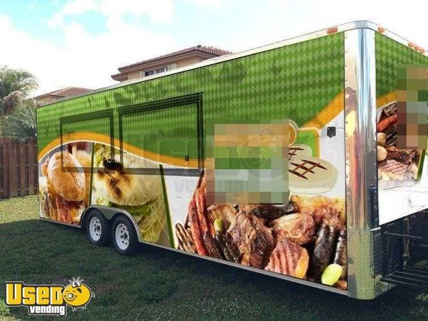 Florida Food Concession Trailer Mobile Kitchen