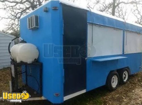 6' x 16' Street Food Concession Trailer - Ready for Your Personal Touch